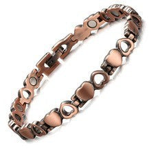 Carved Retro Three Rows Full Magnet Bracelet