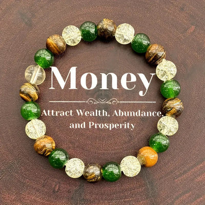 Natural Amethyst Tiger Eye Turquoise Bracelet