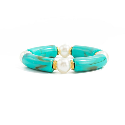 Resin Simple All-match Elbow Stitching Bracelet