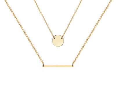 Women's Simple Retro Multilayer Fashion Necklace