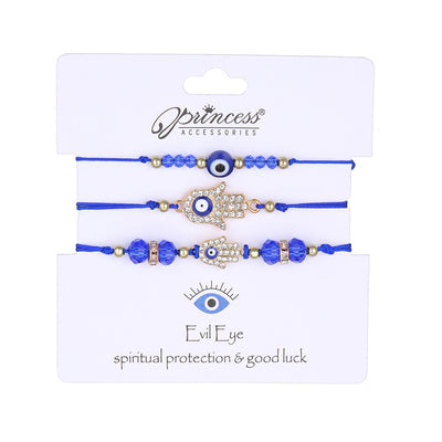 Diamond Hand Woven Hand Rope Adjustable Combination Bracelet