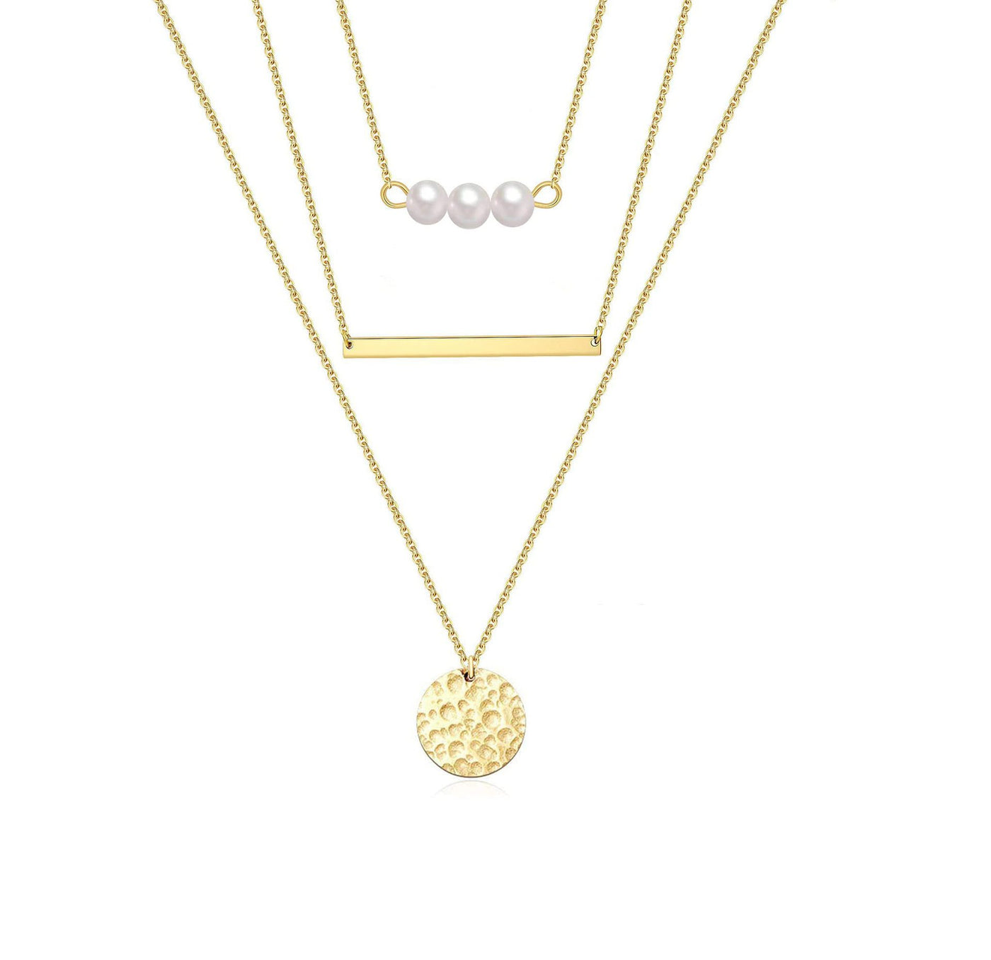 Women's Simple Retro Multilayer Fashion Necklace