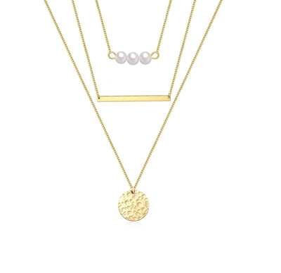 Women's Simple Retro Multilayer Fashion Necklace