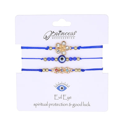 Diamond Hand Woven Hand Rope Adjustable Combination Bracelet