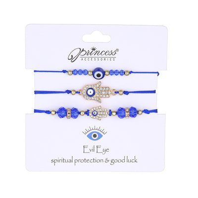 Diamond Hand Woven Hand Rope Adjustable Combination Bracelet
