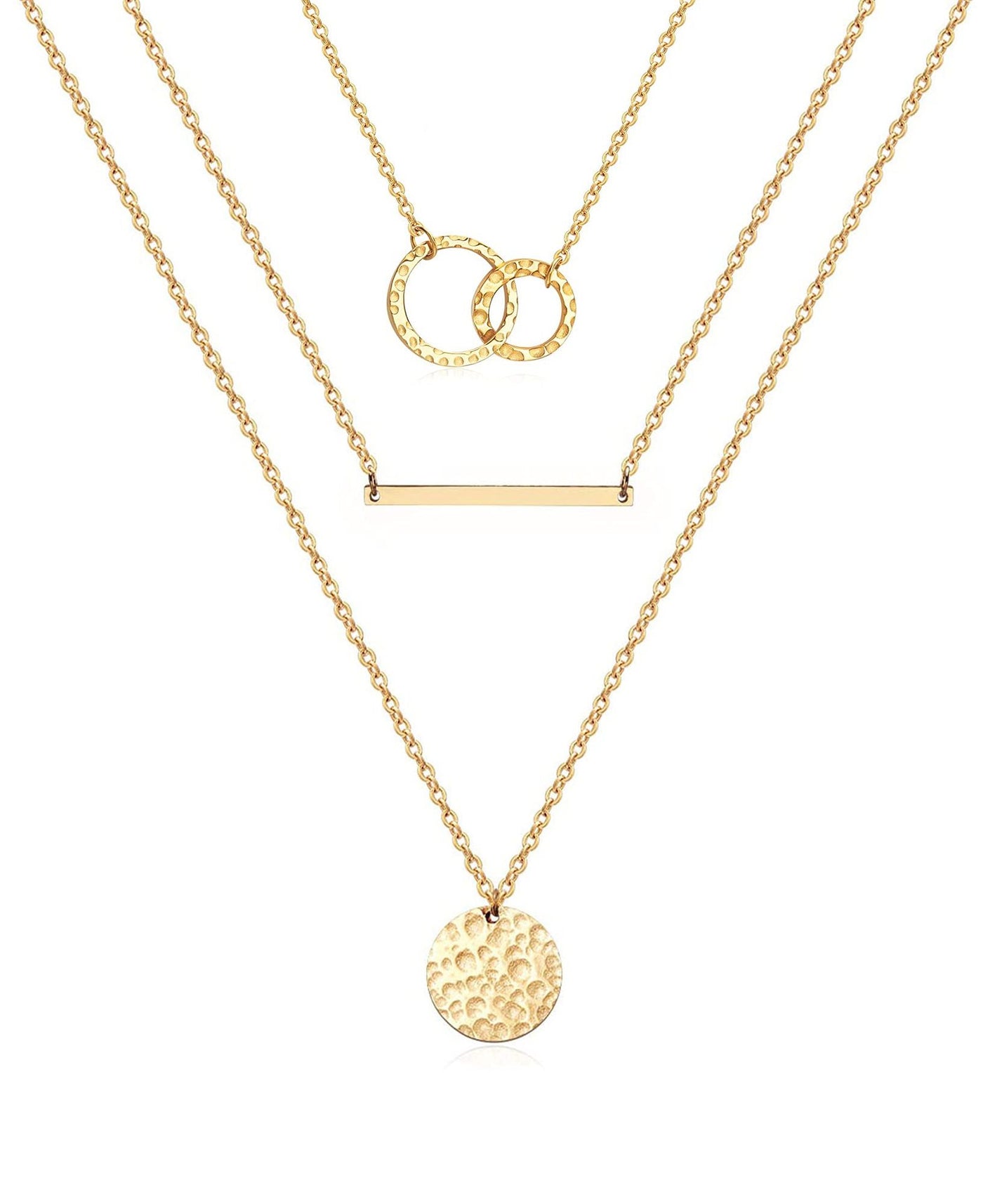Women's Simple Retro Multilayer Fashion Necklace