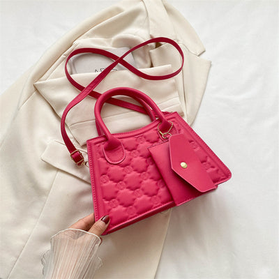 Fashion Simple Small Square Bag Casual Shoulder Bag